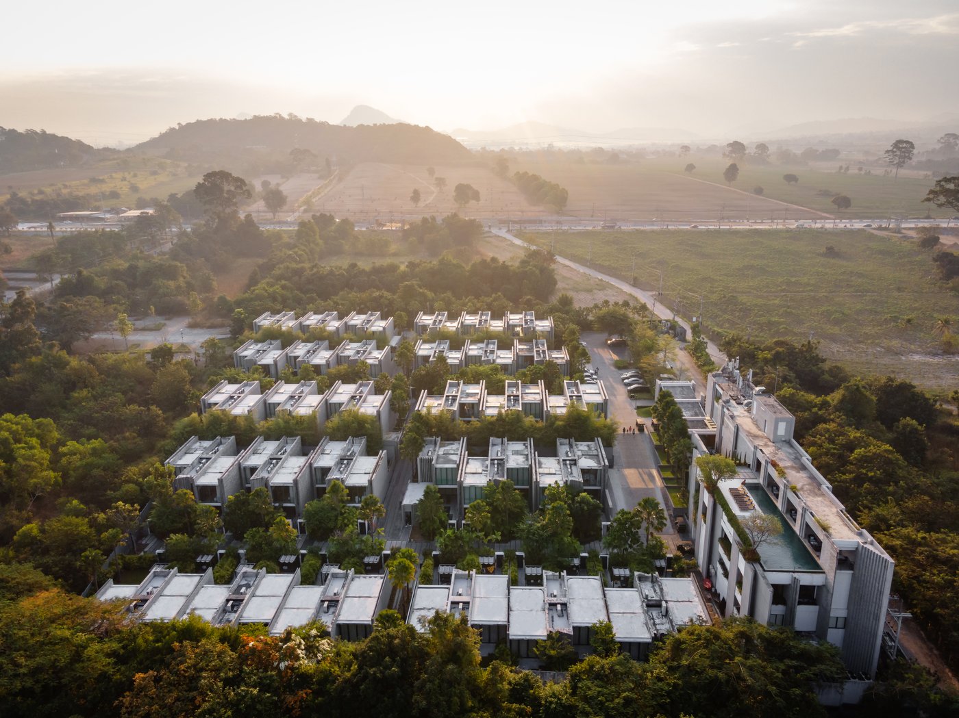 Oceanphere Pattaya Villa aerial