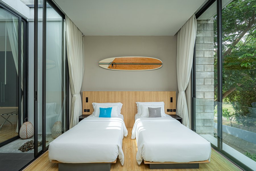 Two Bedroom Duplex Pool Villa pool area